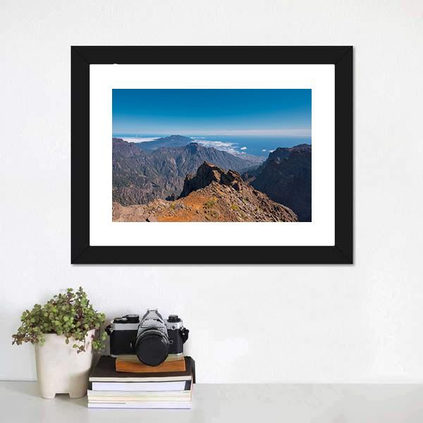 Roque De Los Muchachos Canvas Wall Art-1 Piece-Framed Print-20" x 16"-Tiaracle