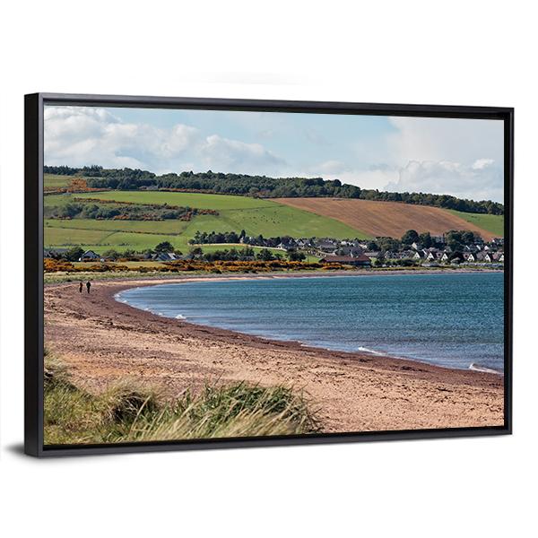 Rosemarkie Bay Canvas Wall Art-3 Horizontal-Gallery Wrap-25" x 16"-Tiaracle