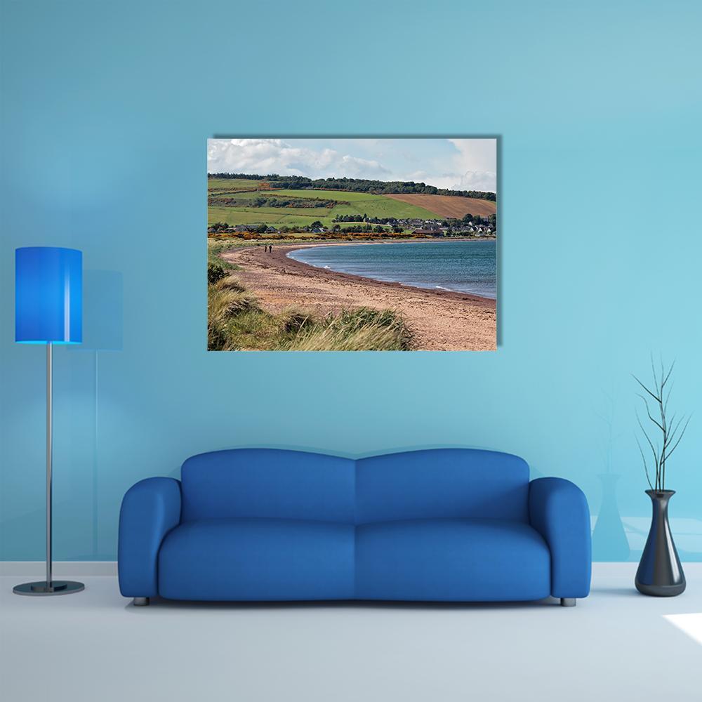 Rosemarkie Bay Canvas Wall Art-4 Horizontal-Gallery Wrap-34" x 24"-Tiaracle