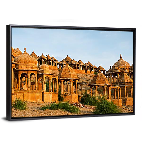 Royal Cenotaphs Of Historic Rulers Canvas Wall Art-3 Horizontal-Gallery Wrap-25" x 16"-Tiaracle