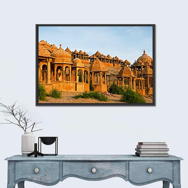 Royal Cenotaphs Of Historic Rulers Canvas Wall Art-3 Horizontal-Gallery Wrap-25" x 16"-Tiaracle