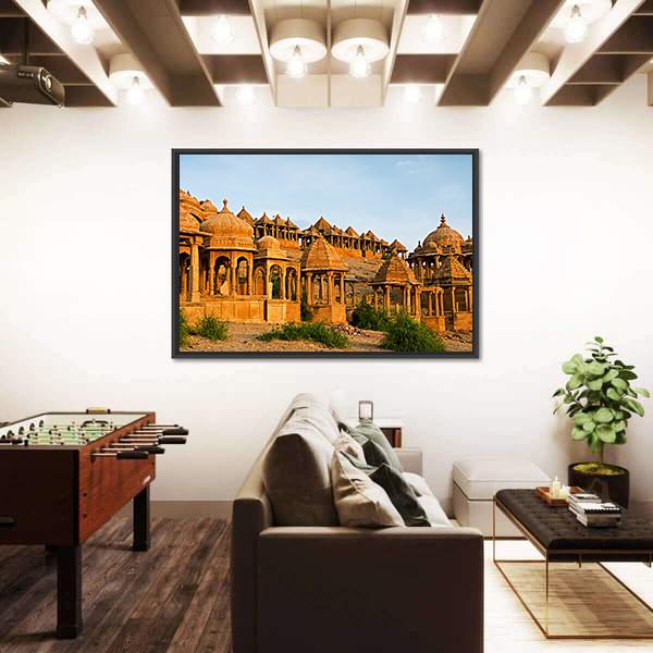 Royal Cenotaphs Of Historic Rulers Canvas Wall Art-3 Horizontal-Gallery Wrap-25" x 16"-Tiaracle