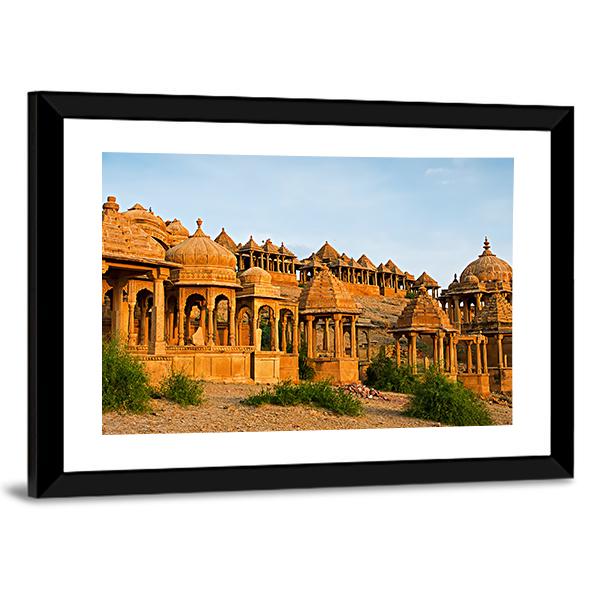 Royal Cenotaphs Of Historic Rulers Canvas Wall Art-3 Horizontal-Gallery Wrap-25" x 16"-Tiaracle