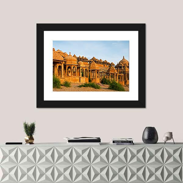 Royal Cenotaphs Of Historic Rulers Canvas Wall Art-3 Horizontal-Gallery Wrap-25" x 16"-Tiaracle