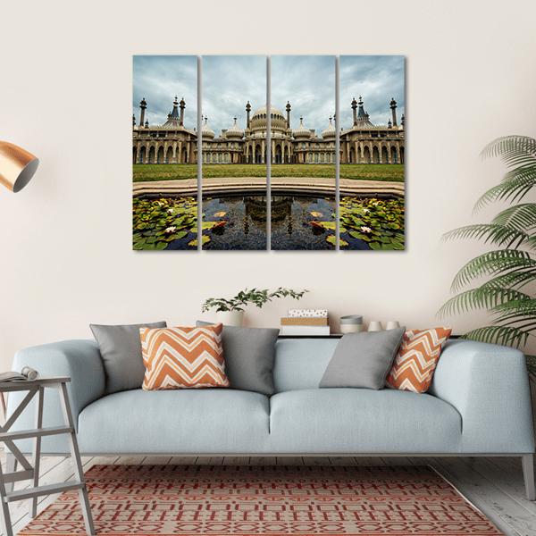 Royal Pavilion UK Canvas Wall Art-1 Piece-Gallery Wrap-36" x 24"-Tiaracle