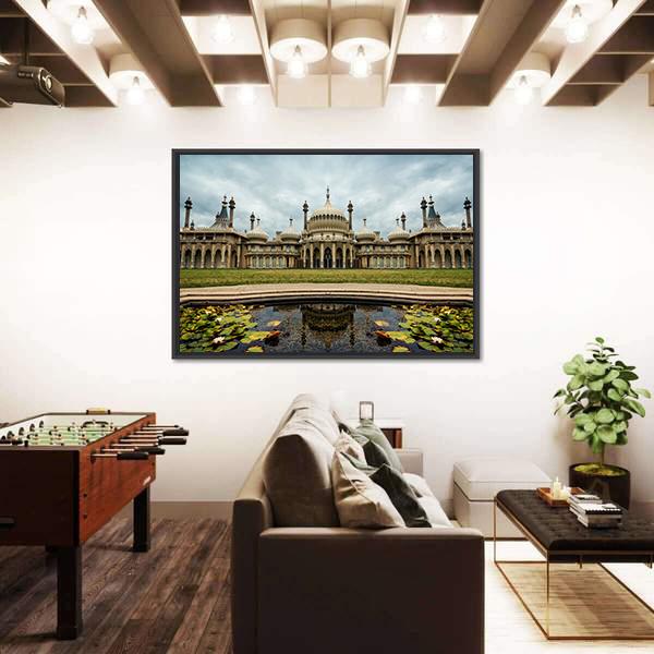Royal Pavilion UK Canvas Wall Art-3 Horizontal-Gallery Wrap-25" x 16"-Tiaracle