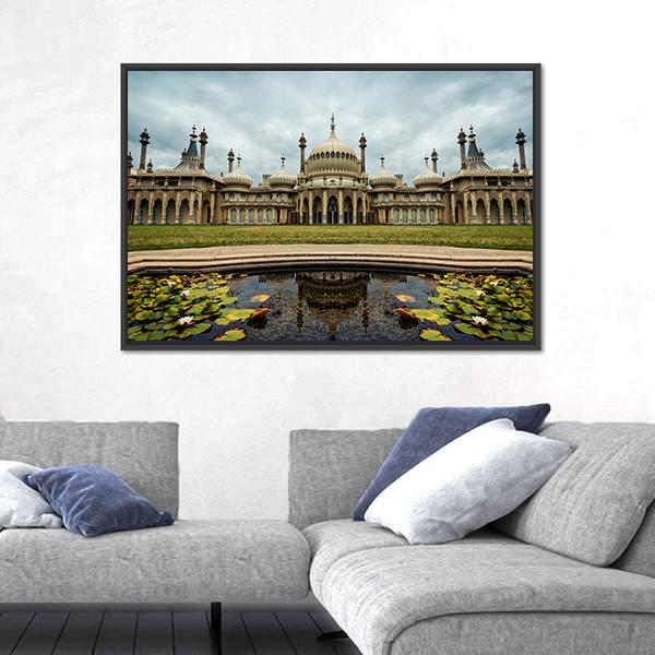 Royal Pavilion UK Canvas Wall Art-3 Horizontal-Gallery Wrap-25" x 16"-Tiaracle