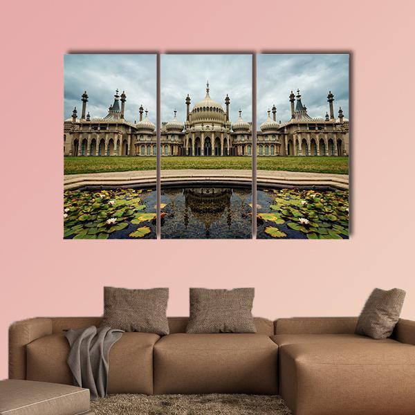 Royal Pavilion UK Canvas Wall Art-5 Star-Gallery Wrap-62" x 32"-Tiaracle