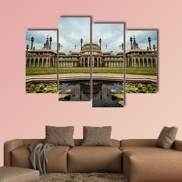 Royal Pavilion UK Canvas Wall Art-4 Pop-Gallery Wrap-50" x 32"-Tiaracle
