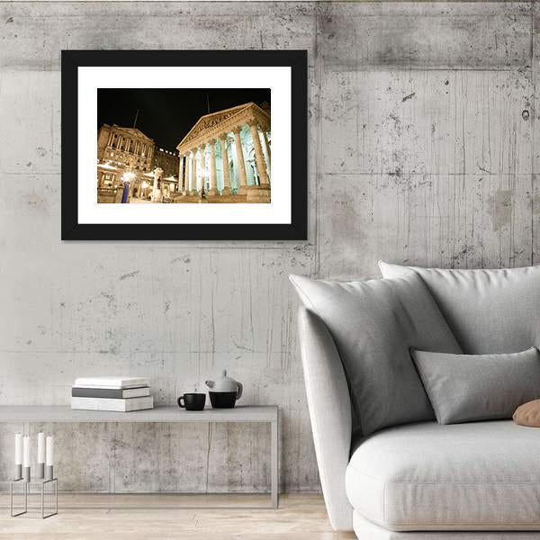 Royal Stock Exchange UK Canvas Wall Art-3 Horizontal-Gallery Wrap-25" x 16"-Tiaracle