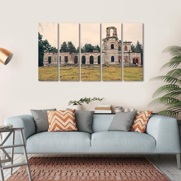 Ruins Of An Ancient Castle Tereshchenko Grod Canvas Wall Art-5 Horizontal-Gallery Wrap-22" x 12"-Tiaracle