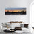 Rural Landscape At Dusk Panoramic Canvas Wall Art-3 Piece-25" x 08"-Tiaracle