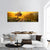 Rural Landscape On A Hill Panoramic Canvas Wall Art-3 Piece-25" x 08"-Tiaracle