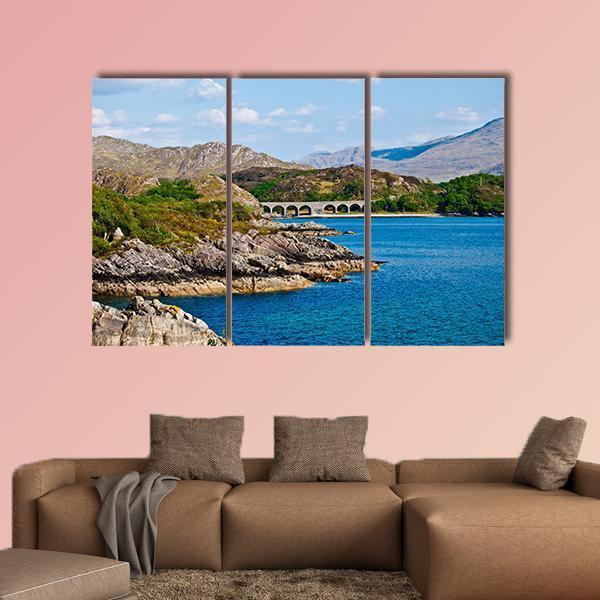 Rural Scenery In The Heart Of Scotland Canvas Wall Art-3 Horizontal-Gallery Wrap-37" x 24"-Tiaracle