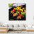 Rustic Vegetable Shashlik Canvas Wall Art-4 Square-Gallery Wrap-17" x 17"-Tiaracle