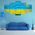 Rwanda Flag Pattern Canvas Wall Art-3 Horizontal-Gallery Wrap-37" x 24"-Tiaracle