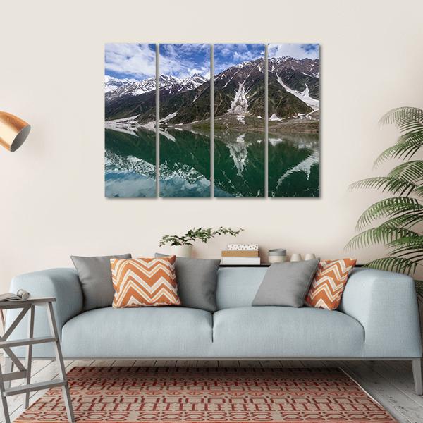 Saiful Malook Lake Kaghan Valley Pakistan Canvas Wall Art-4 Horizontal-Gallery Wrap-34" x 24"-Tiaracle