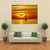 Sailboat At Sunset Canvas Wall Art-1 Piece-Gallery Wrap-36" x 24"-Tiaracle