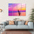 Sailing Boat On The Sunset Canvas Wall Art-4 Horizontal-Gallery Wrap-34" x 24"-Tiaracle