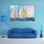 Sailing boats In The Sea Canvas Wall Art-3 Horizontal-Gallery Wrap-37" x 24"-Tiaracle