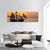 Sailing Ship At Sunset Panoramic Canvas Wall Art-3 Piece-25" x 08"-Tiaracle