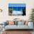 Saipan Water Flows Between The Cliffs Canvas Wall Art-4 Horizontal-Gallery Wrap-34" x 24"-Tiaracle