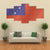 Samoa Flag Canvas Wall Art-3 Horizontal-Gallery Wrap-37" x 24"-Tiaracle