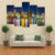 San Diego Skyline From Centennial Park Canvas Wall Art-5 Pop-Gallery Wrap-32" x 21"-Tiaracle