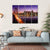 San Francisco Skyline And Bay Bridge At Sunset Canvas Wall Art-4 Horizontal-Gallery Wrap-34" x 24"-Tiaracle