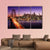 San Francisco Skyline And Bay Bridge At Sunset Canvas Wall Art-3 Horizontal-Gallery Wrap-37" x 24"-Tiaracle