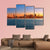 San Francisco Sunset Skyline In California Canvas Wall Art-4 Pop-Gallery Wrap-50" x 32"-Tiaracle