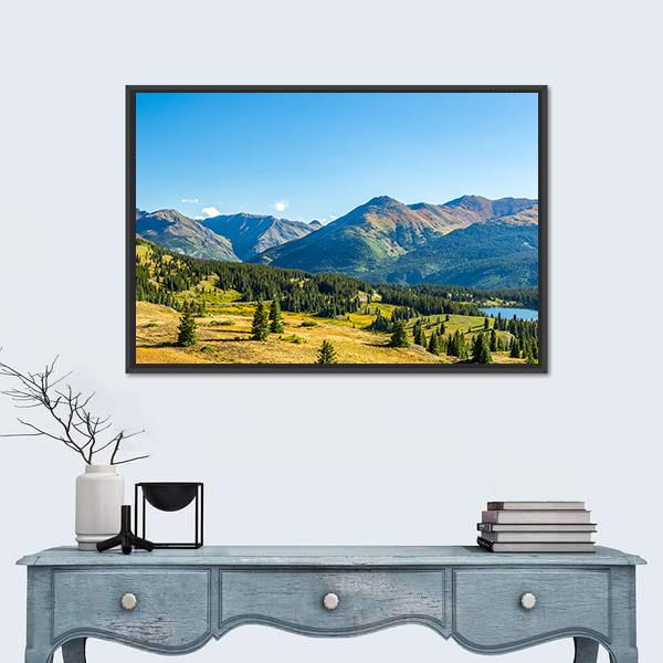 San Juan Sky Way Canvas Wall Art-3 Horizontal-Gallery Wrap-25" x 16"-Tiaracle
