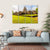 Sand Stone Castle In Thailand Canvas Wall Art-1 Piece-Gallery Wrap-36" x 24"-Tiaracle