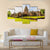 Sand Stone Castle In Thailand Canvas Wall Art-5 Star-Gallery Wrap-62" x 32"-Tiaracle