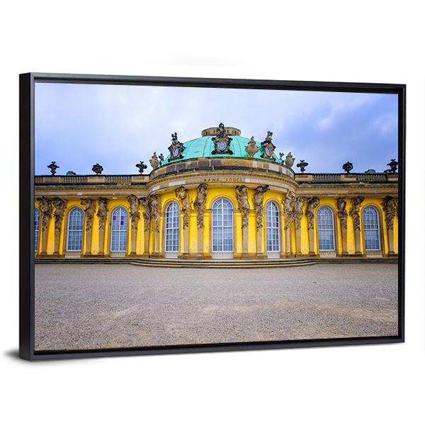 Sans Souci Palace Canvas Wall Art-3 Horizontal-Gallery Wrap-25" x 16"-Tiaracle