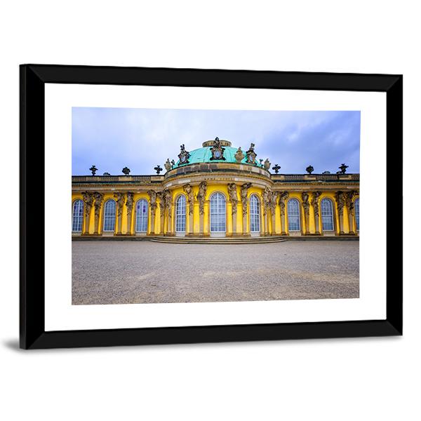 Sans Souci Palace Canvas Wall Art-3 Horizontal-Gallery Wrap-25" x 16"-Tiaracle