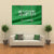 Saudi Arabia Flag Canvas Wall Art-4 Pop-Gallery Wrap-50" x 32"-Tiaracle