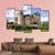 Saumur Chateau Castle In Summer Canvas Wall Art-5 Pop-Gallery Wrap-47" x 32"-Tiaracle