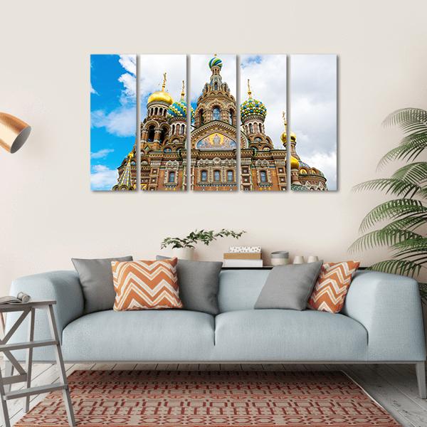Savior On Spilled Blood Canvas Wall Art-5 Horizontal-Gallery Wrap-22" x 12"-Tiaracle