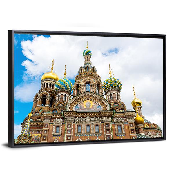 Savior On Spilled Blood Canvas Wall Art-3 Horizontal-Gallery Wrap-25" x 16"-Tiaracle