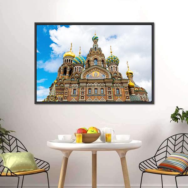 Savior On Spilled Blood Canvas Wall Art-3 Horizontal-Gallery Wrap-25" x 16"-Tiaracle