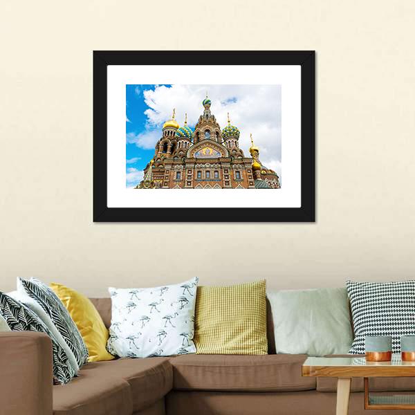 Savior On Spilled Blood Canvas Wall Art-3 Horizontal-Gallery Wrap-25" x 16"-Tiaracle