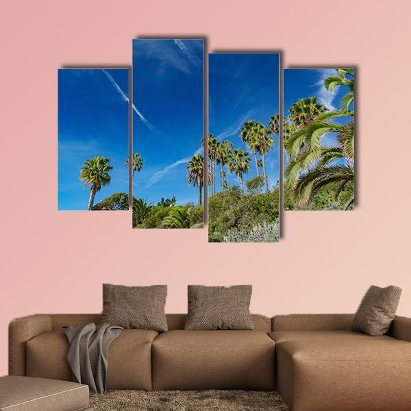 Scenery Around Laguna Beach In California Canvas Wall Art-4 Pop-Gallery Wrap-50&quot; x 32&quot;-Tiaracle