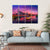 Scenery Of Nashville Skyline With Boat Canvas Wall Art-1 Piece-Gallery Wrap-36" x 24"-Tiaracle
