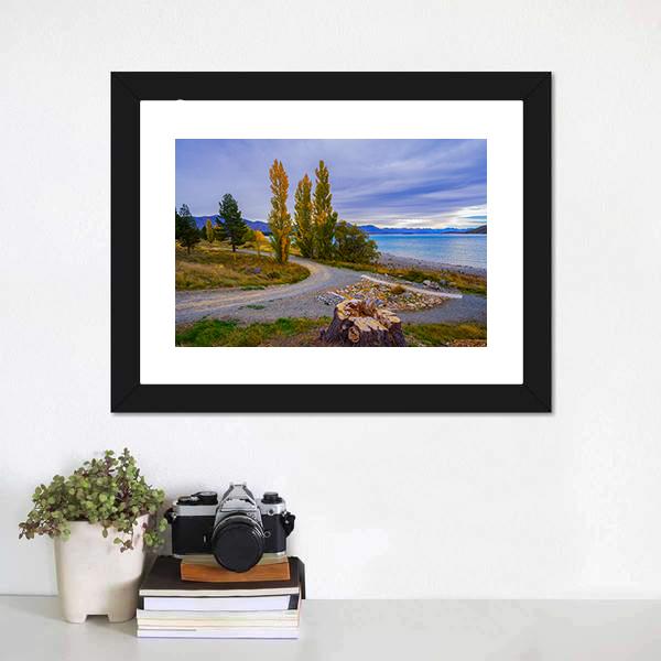 Scenery Of New Zealand Canvas Wall Art-1 Piece-Framed Print-20" x 16"-Tiaracle
