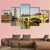 Scenic Big Ben And Westminster Bridge Canvas Wall Art-3 Horizontal-Gallery Wrap-37" x 24"-Tiaracle