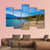 Scenic Lake Two Jack Canvas Wall Art-5 Pop-Gallery Wrap-47" x 32"-Tiaracle