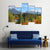 Scenic Landscape In Alberta Canada Canvas Wall Art-5 Pop-Gallery Wrap-47" x 32"-Tiaracle