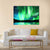 Scenic Northern Lights Canvas Wall Art-4 Horizontal-Gallery Wrap-34" x 24"-Tiaracle