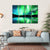 Scenic Northern Lights Canvas Wall Art-4 Horizontal-Gallery Wrap-34" x 24"-Tiaracle